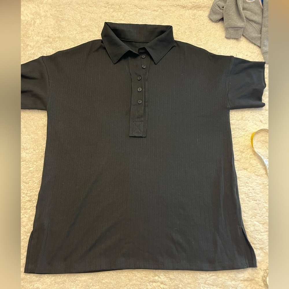 NWOT Ribbed Polo